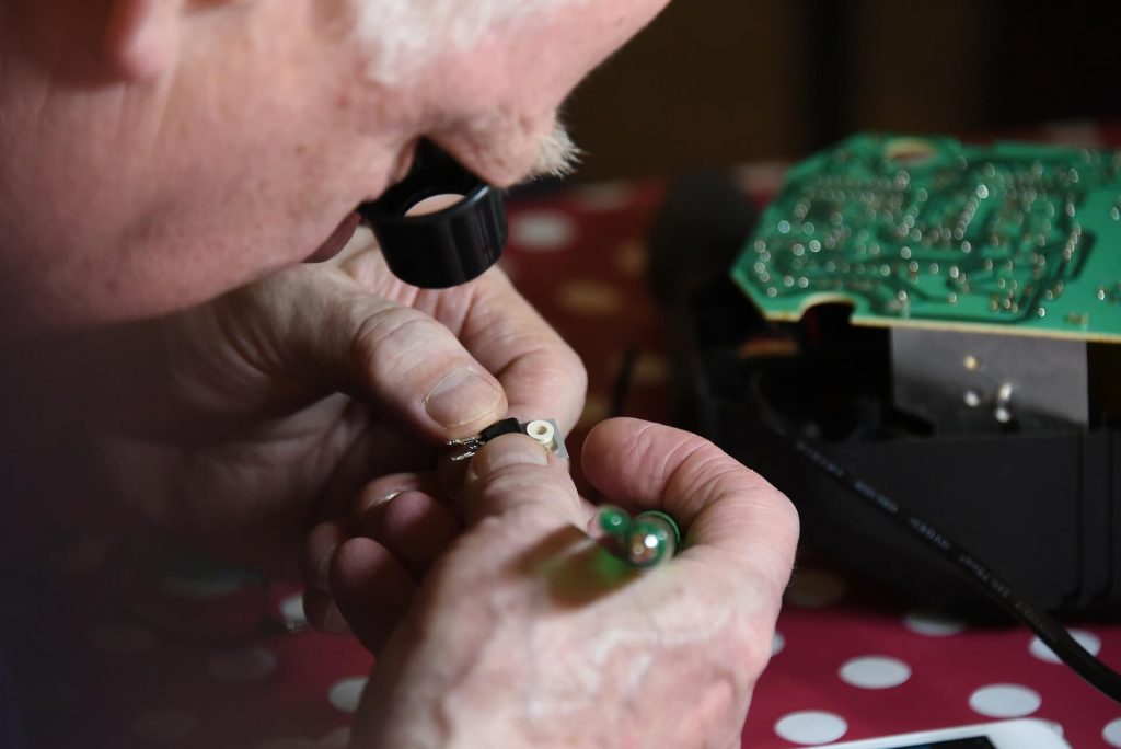 Reparatur im Repair Café